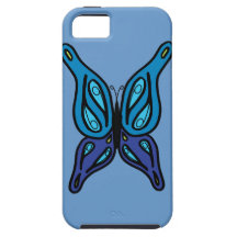 Blue Butterfly iPhone Case iPhone 5 Covers