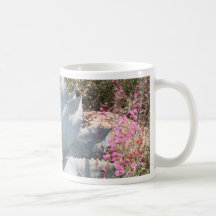 Blue cactus coffee mugs