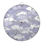 Blue Camo Bass Fishing dartboards