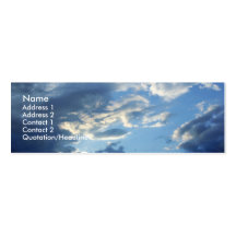 Blue Clouds Business Cards