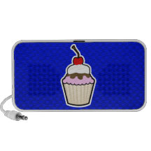 Blue Cupcake Portable Speaker