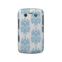 Blue Damask Blackberry Bold Case