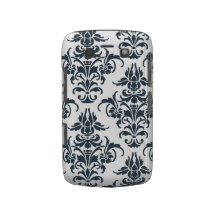 Blue Damask Blackberry Bold Case