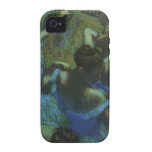 Blue Dancers by Edgar Degas, Vintage Impressionism iPhone 4/4S Covers