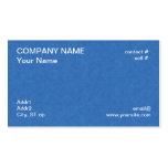 Blue diagonal business cards