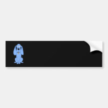 Blue Dog. Hound. Bumper Stickers