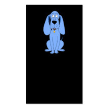 Blue Dog. Hound. Business Cards