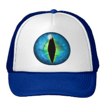 Blue Dragon Eye Mesh Hats