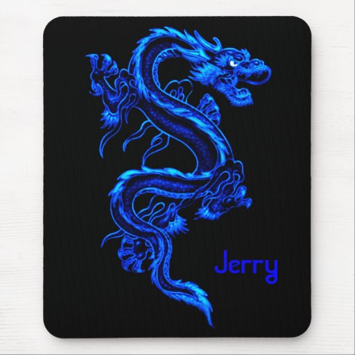 Blue Dragon Mousepad