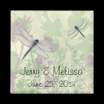Blue Dragonflies Wedding Favor Magnet magnets