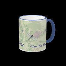 Blue Dragonfly Mother's Day Mug mugs