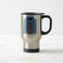 Blue Dress Shirt Mugs
