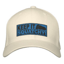 Blue *EMBROIDERED* Keep It Squatchy! - Bobo's Embroidered Hat