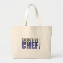 Blue Executive Chef Canvas Bags