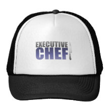 Blue Executive Chef Trucker Hats