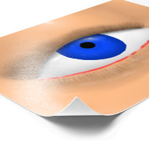 Blue Eye Photographic Print