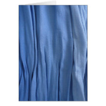 Blue Fabric card