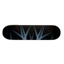 "Blue Fading Omega" Skate Boards