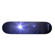 Blue FireStar Skateboard