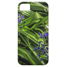 Blue Flower Duo iPhone 5 Cases