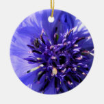 Blue Flower Ornament