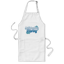 blue flowers bachelorette party ocean bridesmaids aprons