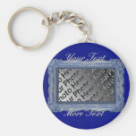 Blue Frame Keychain