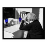 Blue Glass Postcards