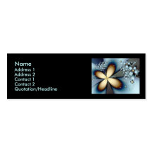 Blue Gold 4 Business Card Templates
