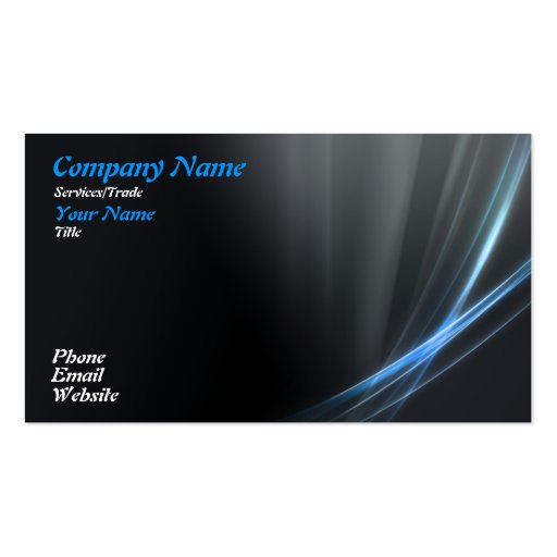 Blue Graphic design 1 Business Card Template