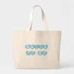 Blue Hearts Bride to Be Bags