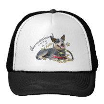 Blue Heeler Unconditional Love Mesh Hat