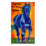 Blue Horse Business Card