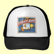 Blue J First Ade Brand Produce Plant City Packing hats