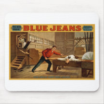 Blue Jeans Mouse Pad
