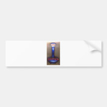 BLUE JOYSTICK BUMPER STICKERS