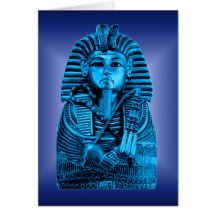 Blue King Tut #2 Cards