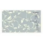 Blue Leaves - Business Business Cards
