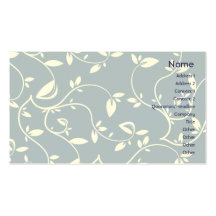 Blue Leaves - Business Business Cards