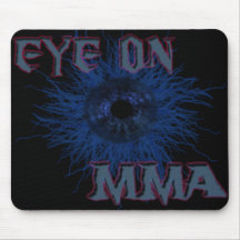 Blue Lightning Mousepads