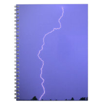 Blue Lightning Notebook
