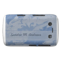 blue marbel background Case-Mate blackberry case