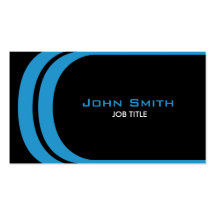 Blue Modern Elegant Professional Classy Business Cards
