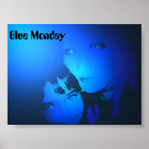 Blue Monday Print
