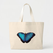 Blue Morpho Butterflie Bags