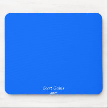 Blue Mouse Pad
