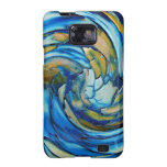 Blue N Gold Dolphin vs Eagle Galaxy S2 Case