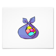 blue napkin with easter eggs.png art photo