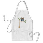 Blue Owl Baby Aprons