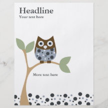 Blue Owl Baby Flyers